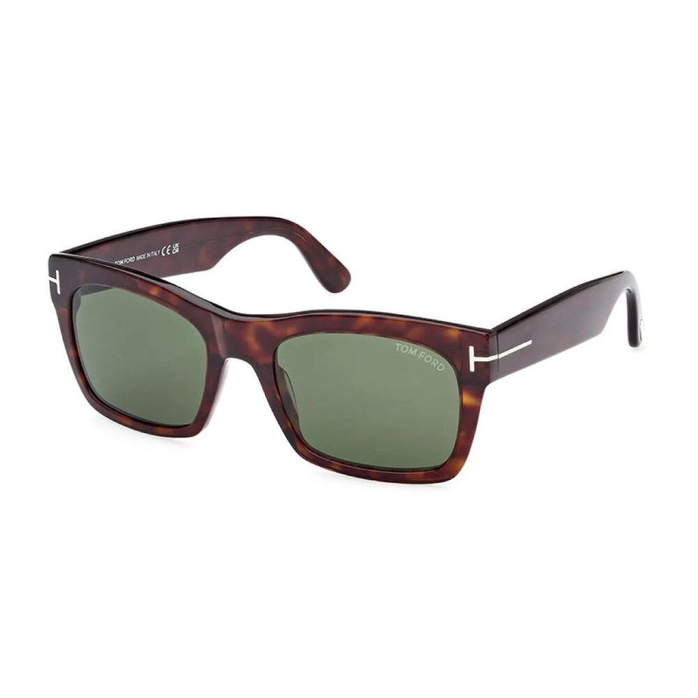NEW TOM FORD SUNGLASSES HAVANA MEN SQUARE EYEWEAR